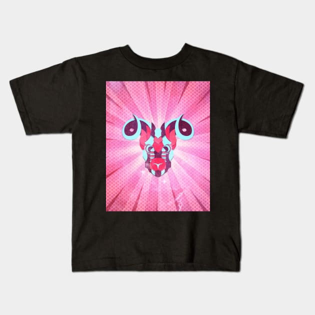 Aries Astrological Sign Kids T-Shirt by Gemini DayDreamer